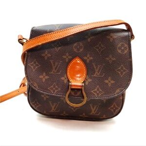 AUTH Louis Vuitton Monogram Mini St Saint Cloud